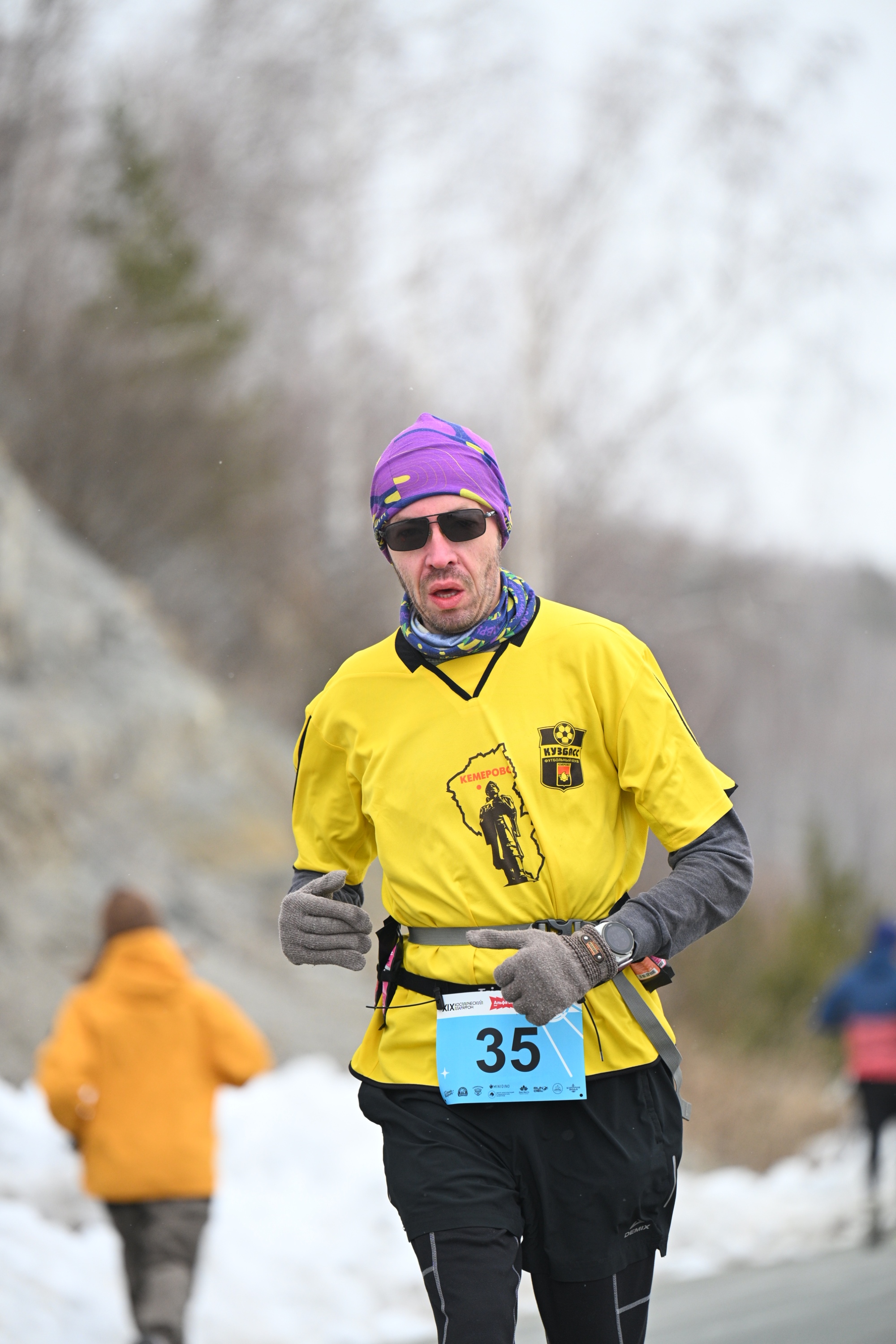 Моменты марафона.