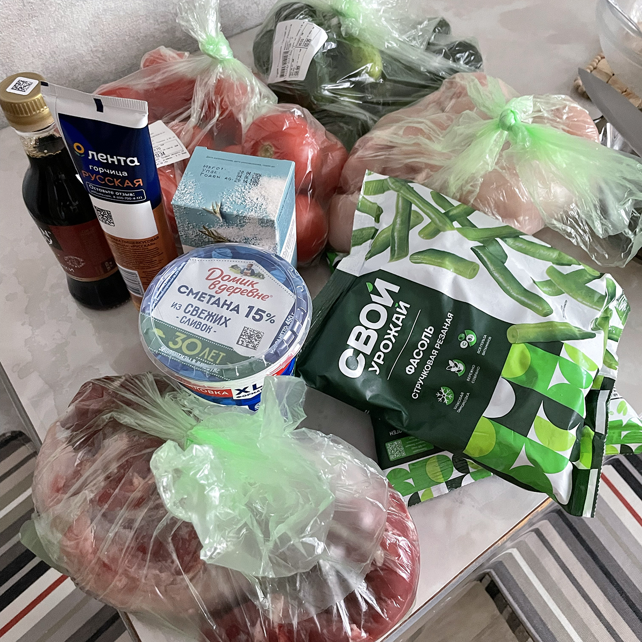 Купил продукты в «Ленте»