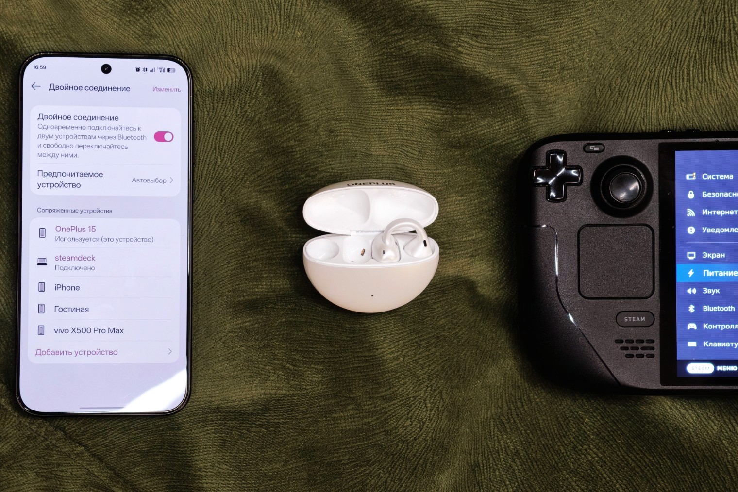 OnePlus Clip могут удерживать подключение с двумя устройствами одновременно — причем от любых производителей