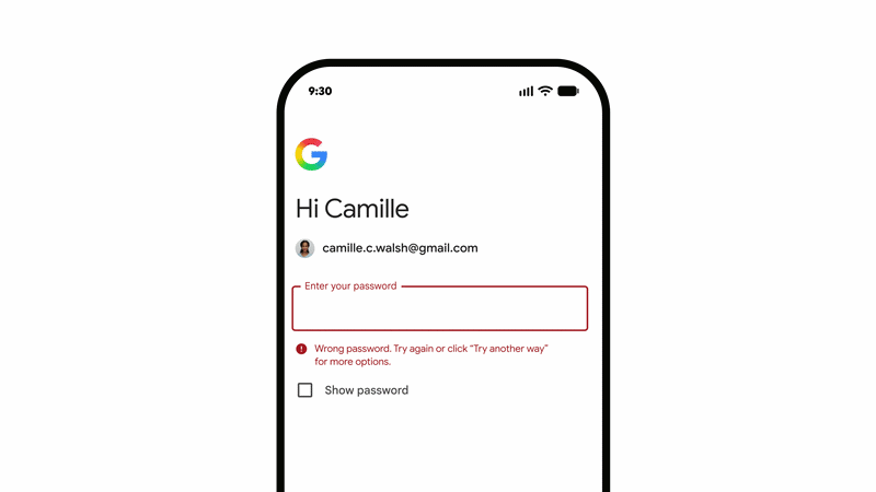 Google показывает, как настроить видеоселфи. © Google