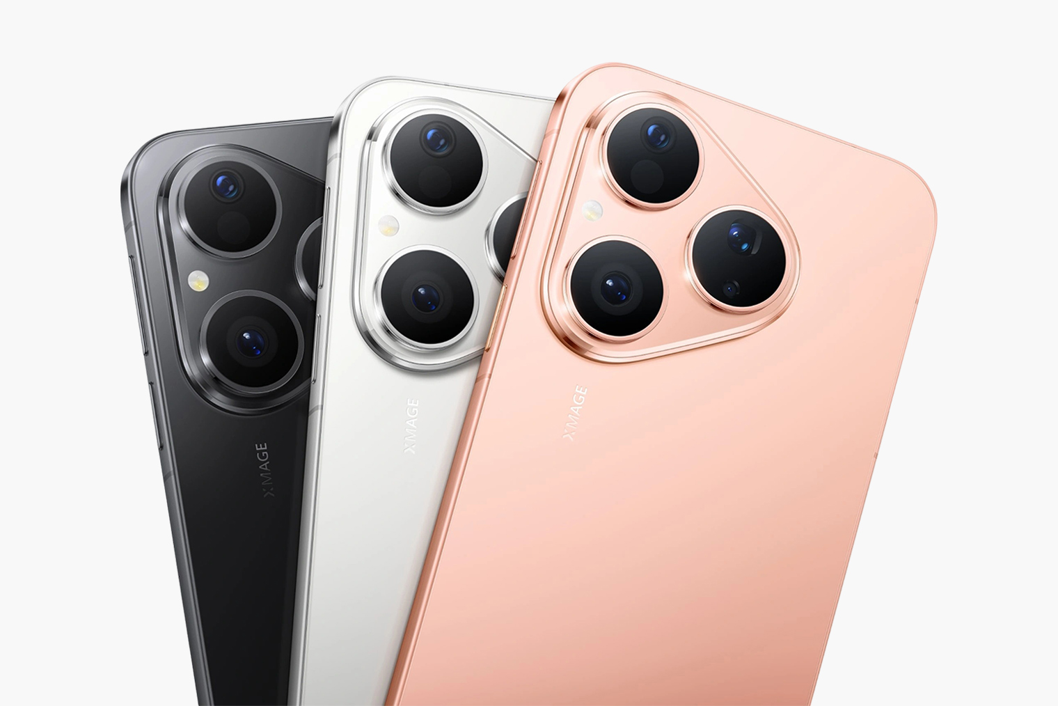 В России Huawei Pura 80 появится в трех расцветках: черной, серебристой и золотисто-розовой