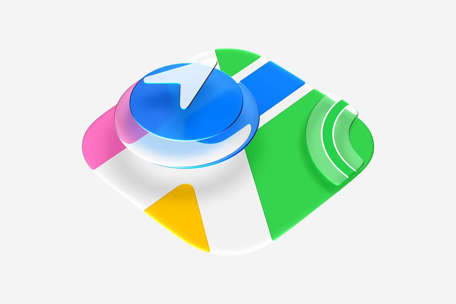 Так выглядит новая иконка приложения «Карты». © Apple