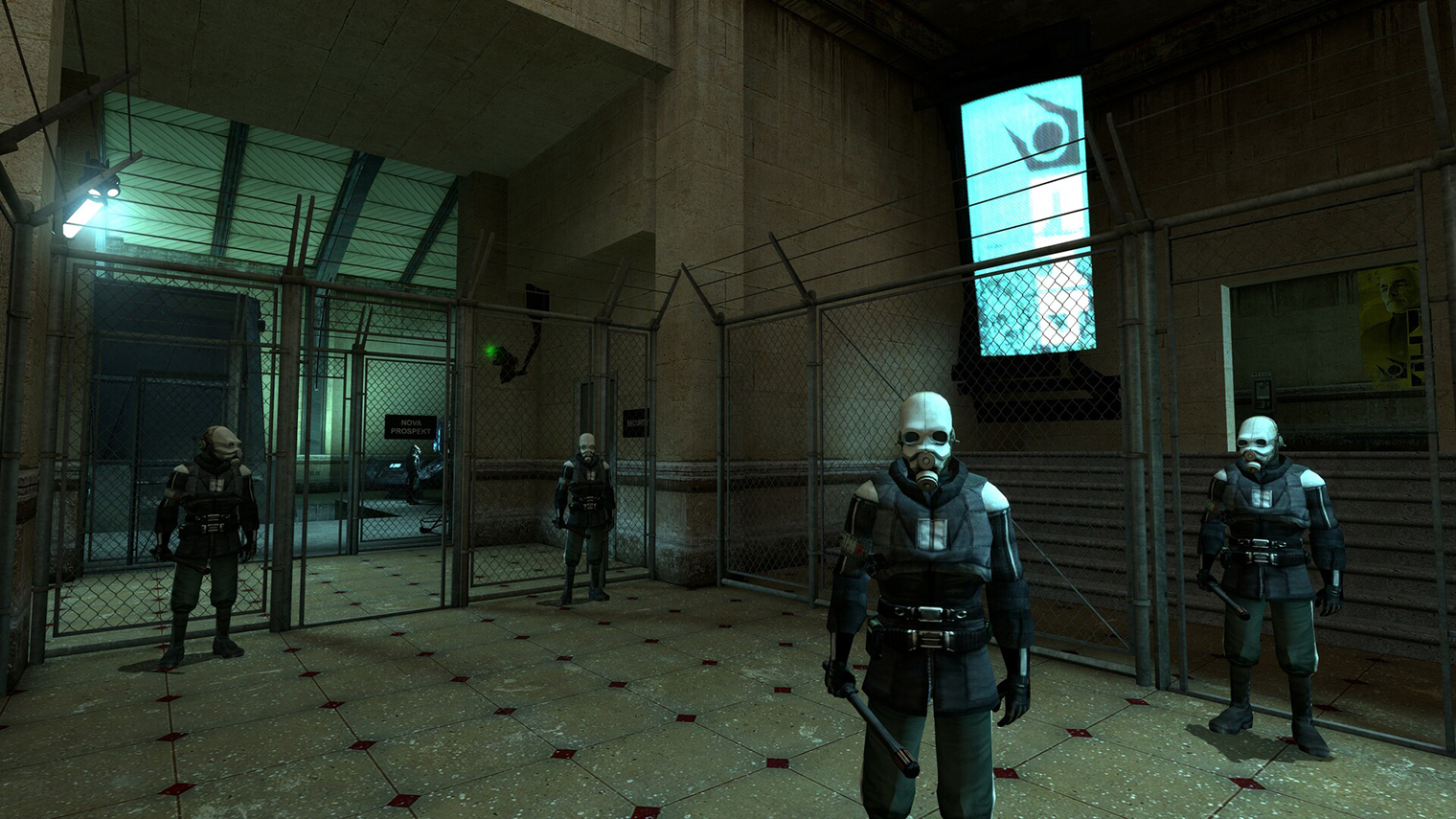 У врагов в Half-Life 2 запоминающийся дизайн. © Valve