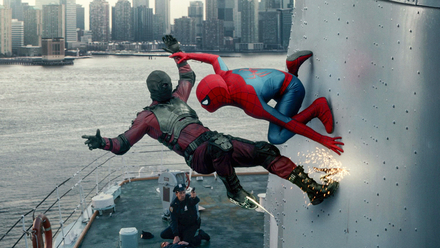 Эта сцена со злодеем Тарантулом отсылает к обложке 134 выпуска The Amazing Spider-Man