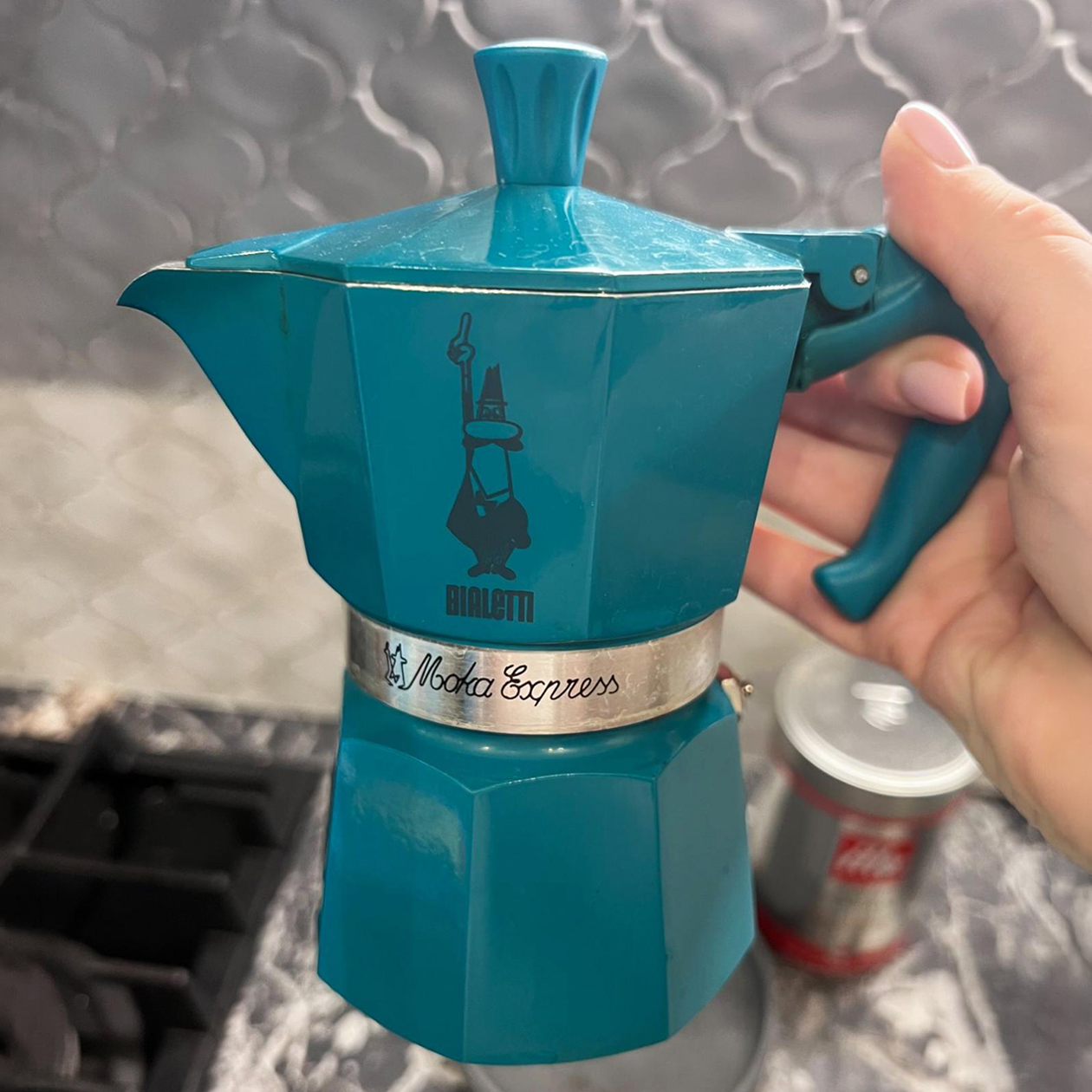 Привезла свою моку Moka Express из Италии