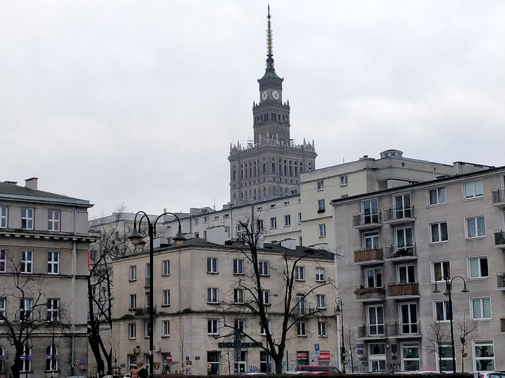 Типичная архитектура Варшавы