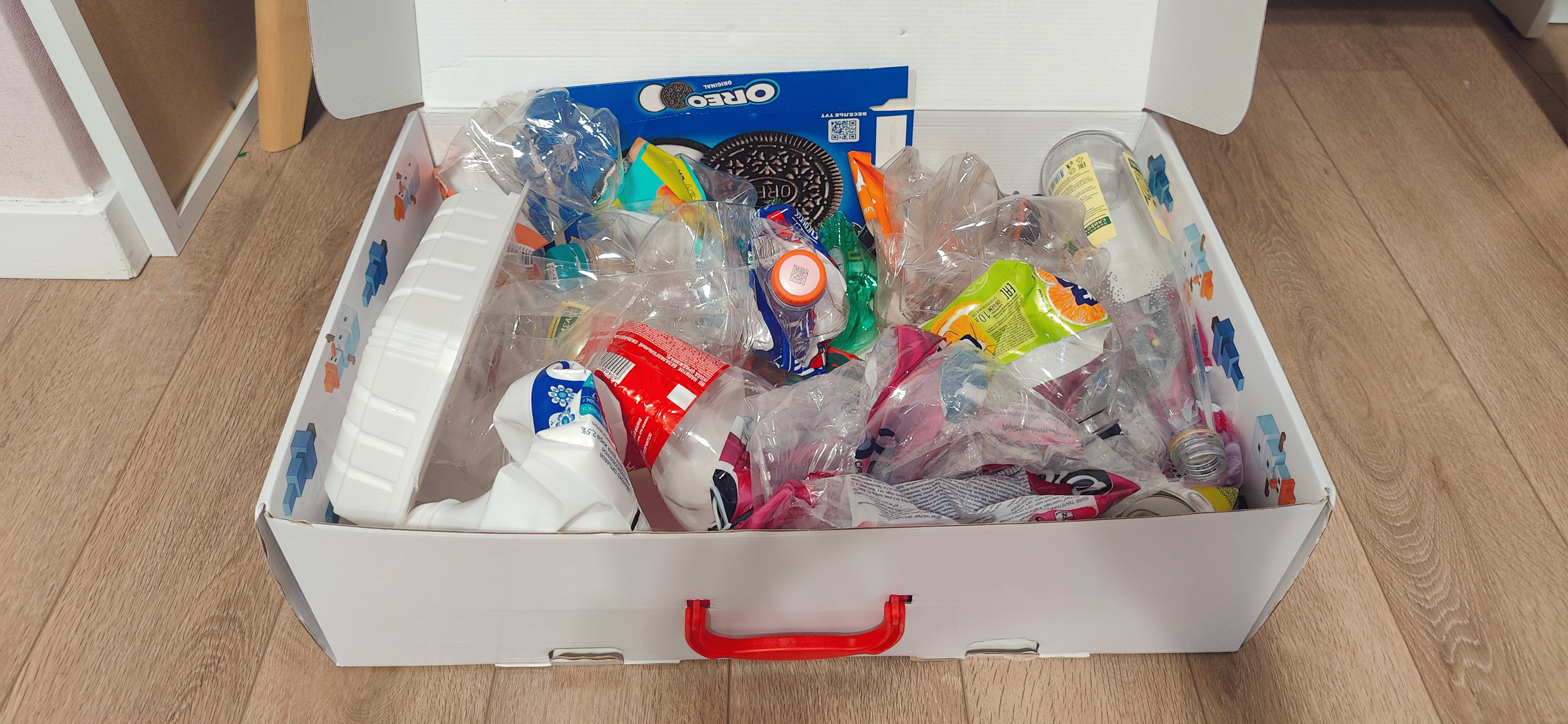 Я сортирую мусор так, чтобы это не отнимало много времени