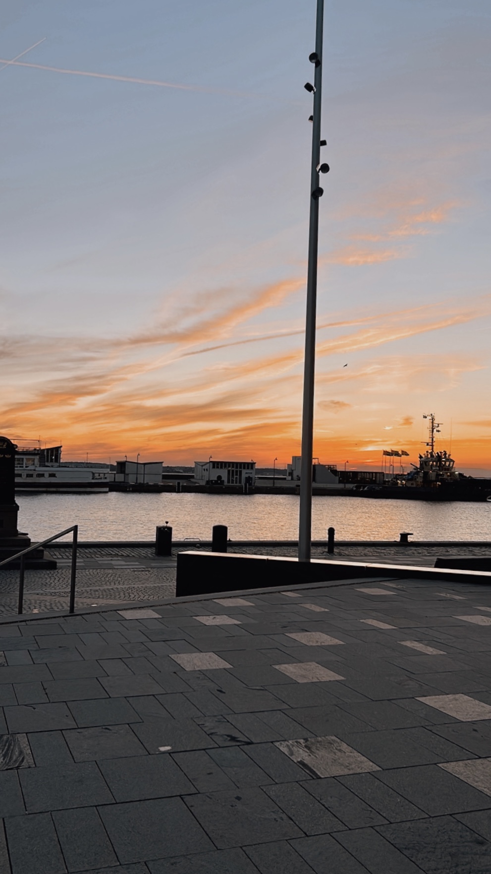 Закат в Швеции