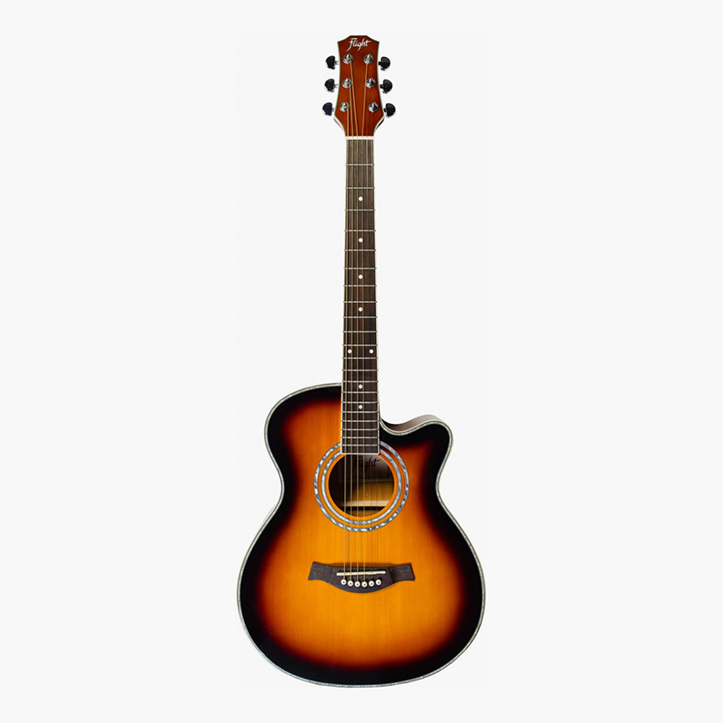 Гитара с расцветкой «санберст»