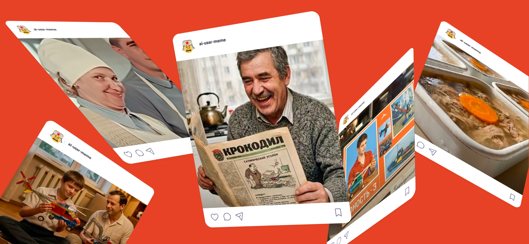 «Тихо, не спеша, без суеты»: как ностальгические ИИ-⁠ролики про СССР стали мемными