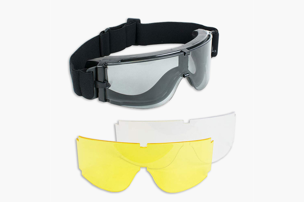Защитные очки WoSporT Bolle X800 c комплектом дополнительных линз — 1500 ₽