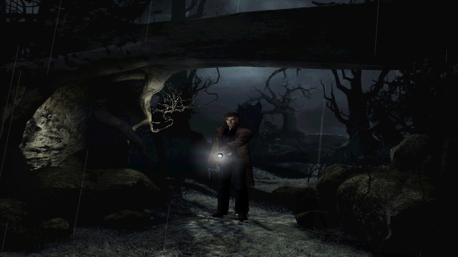 В новом тысячелетии разработчики Alone in the Dark больше ориентируются и на визуальный стиль Resident Evil. Никаких больше жгуче-рыжих усачей в качестве главных героев. Кадр: Darkworks