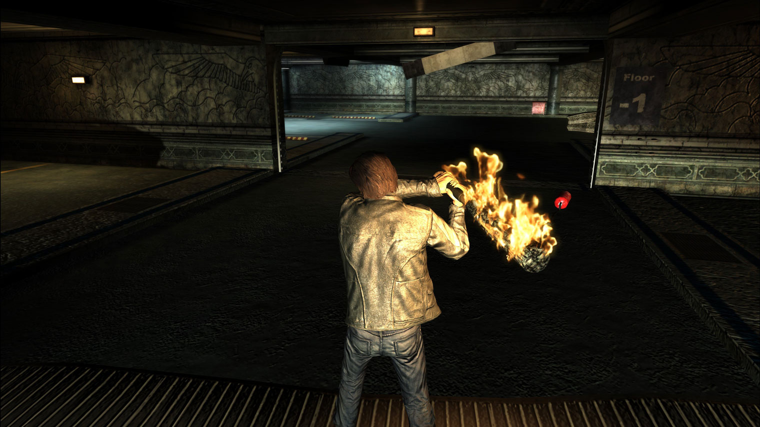 Настолько реалистичный огонь, как в Alone in the Dark 2008 года, не встречался ни в одной другой игре жанра survival horror. Кадр: Eden Games