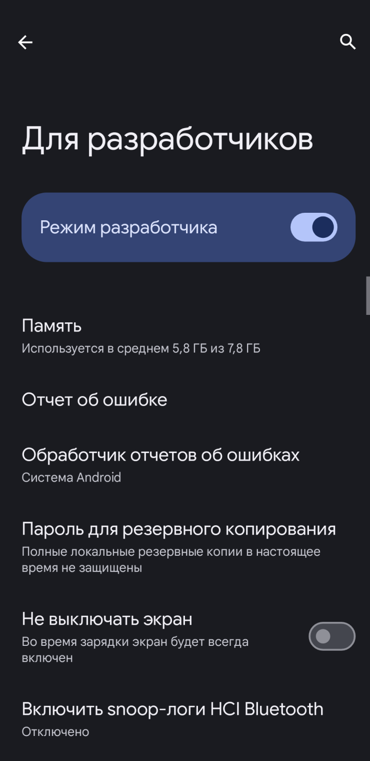 Режим разработчика на Андроид: как включить и выключить, полезные функции