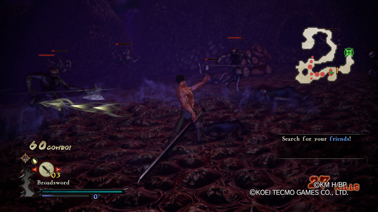 Игру разработала студия Omega Force, ответственная за серию тактических экшенов Dynasty Warriors. Кадр: Koei Tecmo
