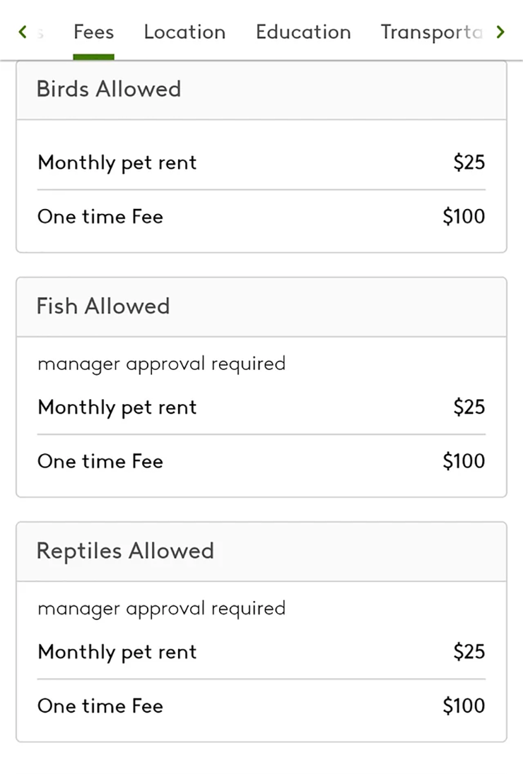 Дошло до того, что даже рыбка или ящерица должны платить по 25 $ ( ₽) аренды в месяц и 100 $ ( ₽) за заселение. Источник: reddit.com