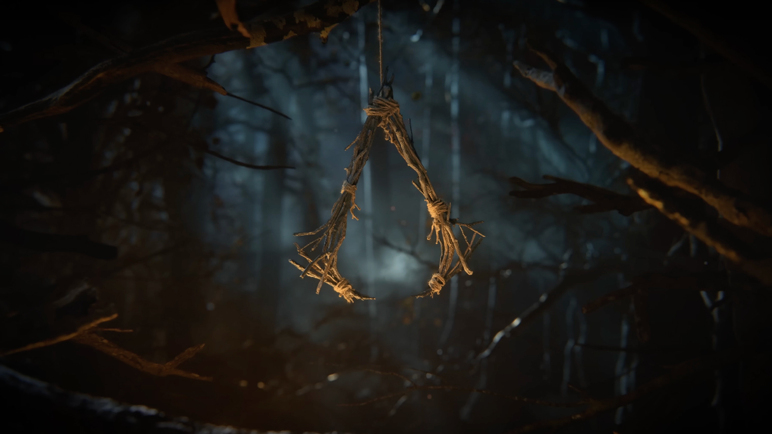 В тизере Hexe показали мрачный лес и деревянный кулон в виде символа ассасинов