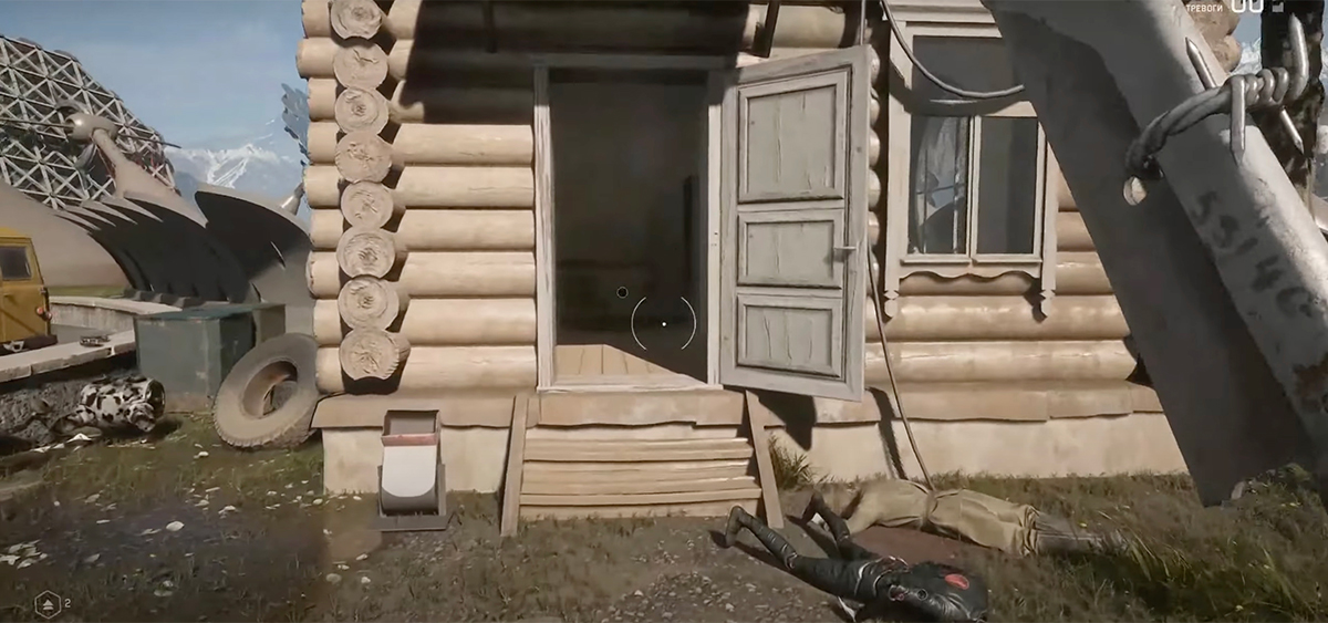 Щебетарь № 4 — рядом с запасным выходом с ВДНХ, в маленьком домике по левой стороне дороги. Источник: ютуб‑канал The Collector