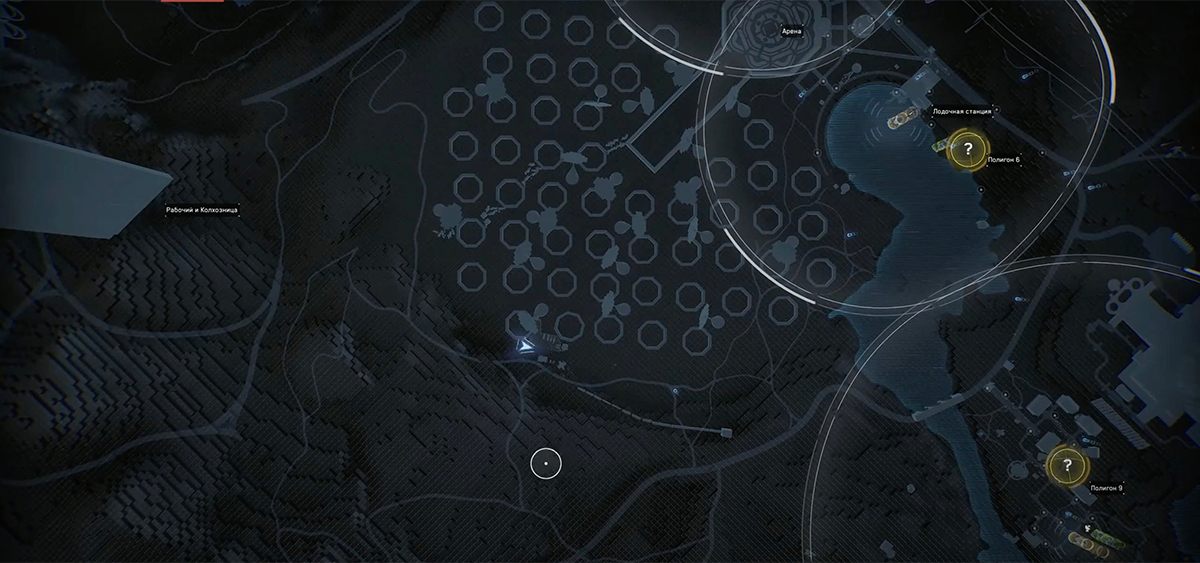 Щебетарь № 4 на карте. Источник: ютуб‑канал The Collector