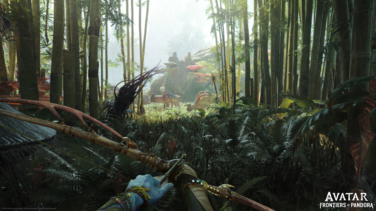 Судя по скриншотам, геймплейно Frontiers of Pandora напоминает серию Far Cry. Источник: Ubisoft Entertainment