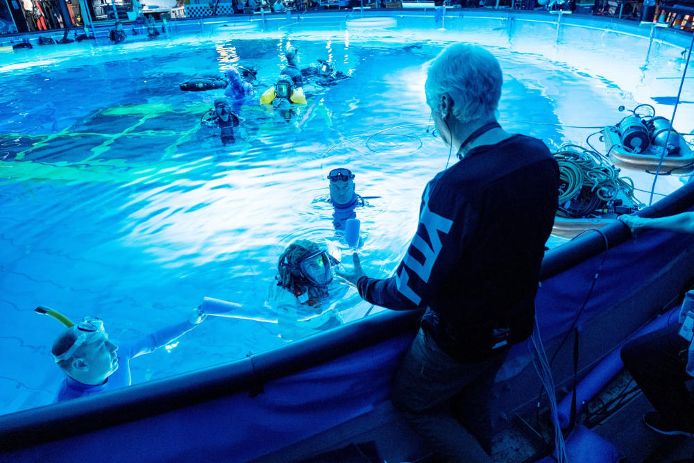 Чтобы движения героев выглядели реалистичнее, актеры действительно работали под водой. Съемочная команда построила резервуар вместимостью 340 тысяч литров, а все артисты прошли курсы дайвинга. Источник: Disney