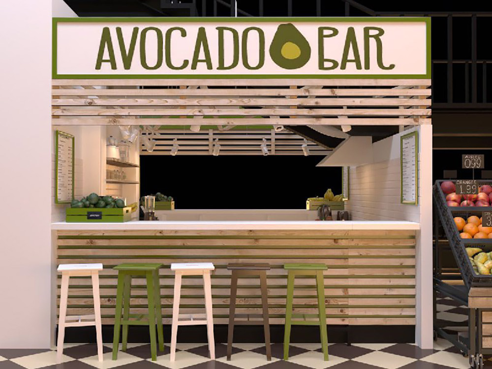 Первая точка открылась в ноябре 2017 года, тогда кафе называлось Avocado Bar