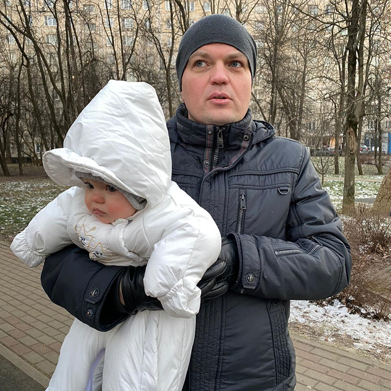 Дочь носила комбинезон с семи до одиннадцати месяцев: в нем было не жарко при +7 °С и не холодно при −15 °С