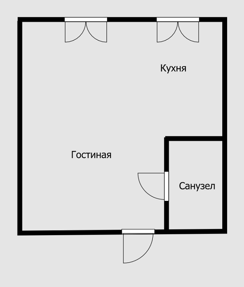 Существующие типы планировок двухкомнатных квартир