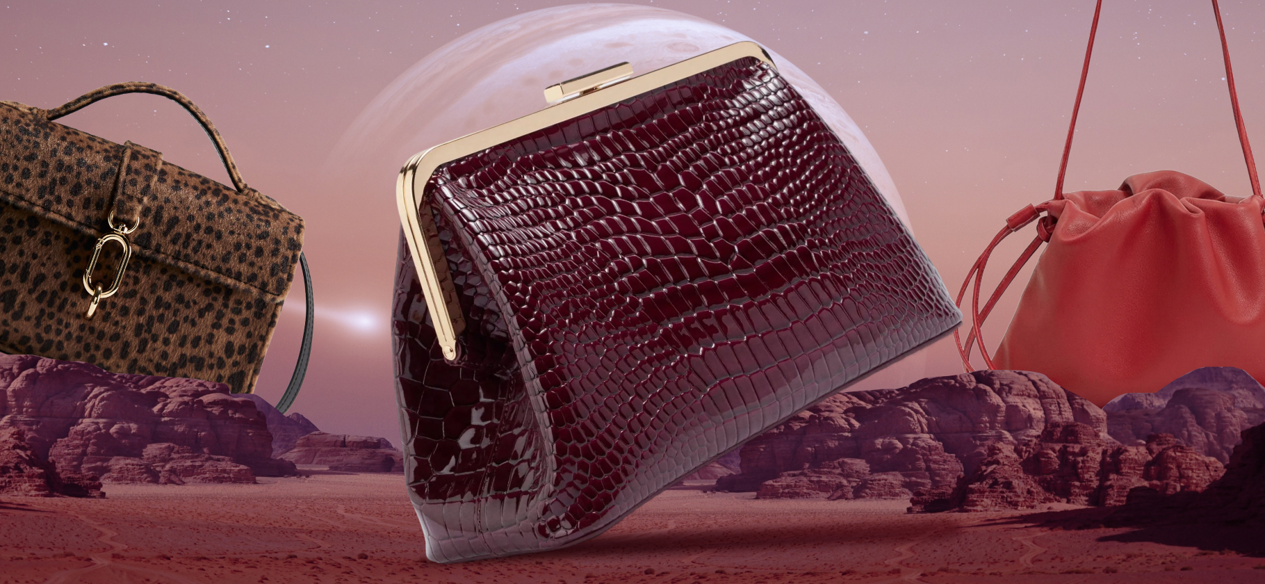 Кисет, топ-хендл и ридикюль Шапо­кляк — главные сумки 2026 года