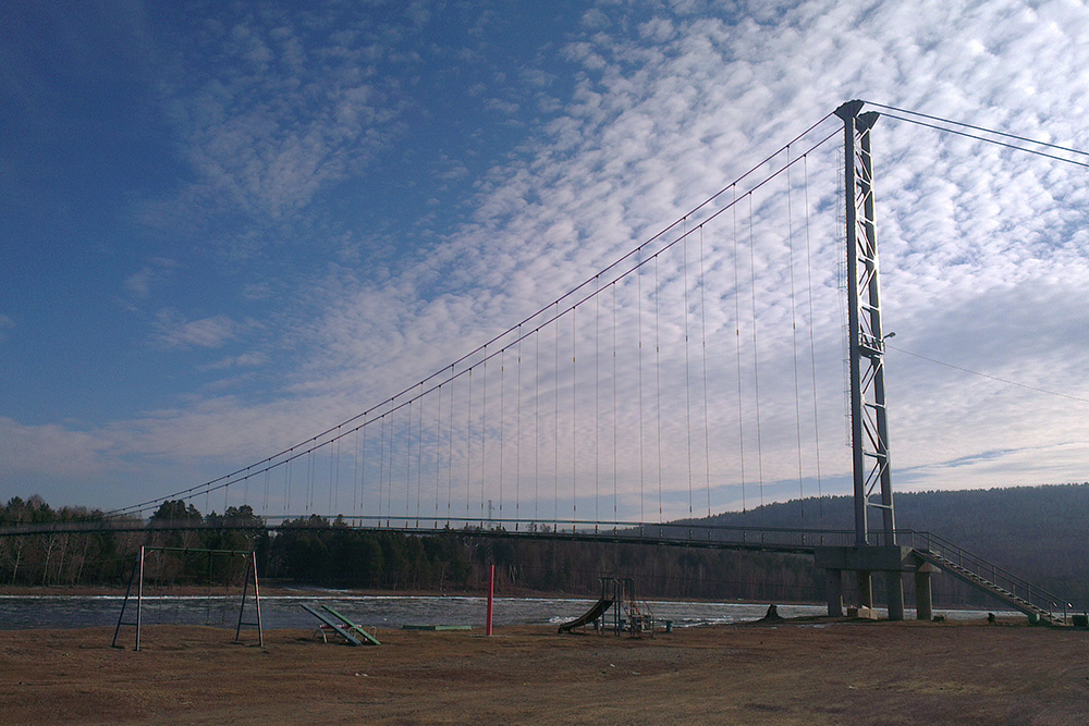Подвесной мост в Шаманке — звезда «Инстаграма»