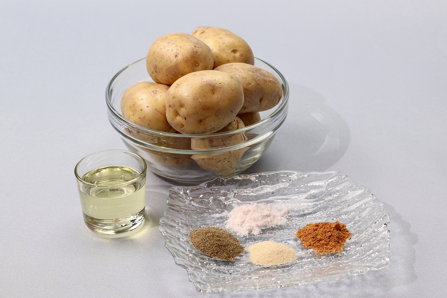 Ингредиенты для картошки по⁠-⁠деревенски