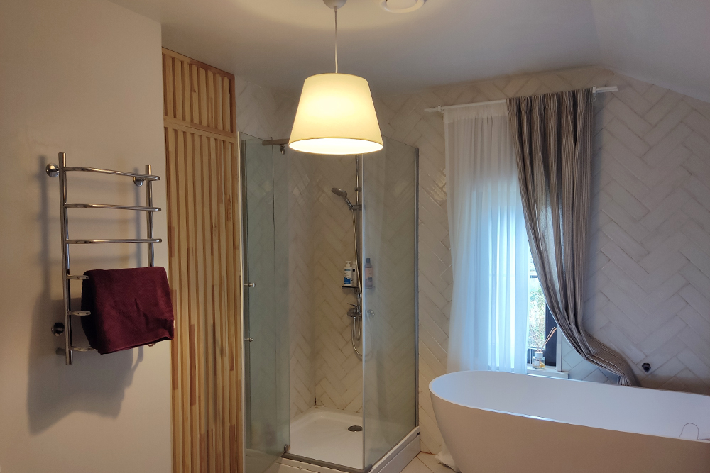 Дизайн ванной комнаты в частном доме: особенности, стили - 75 фото