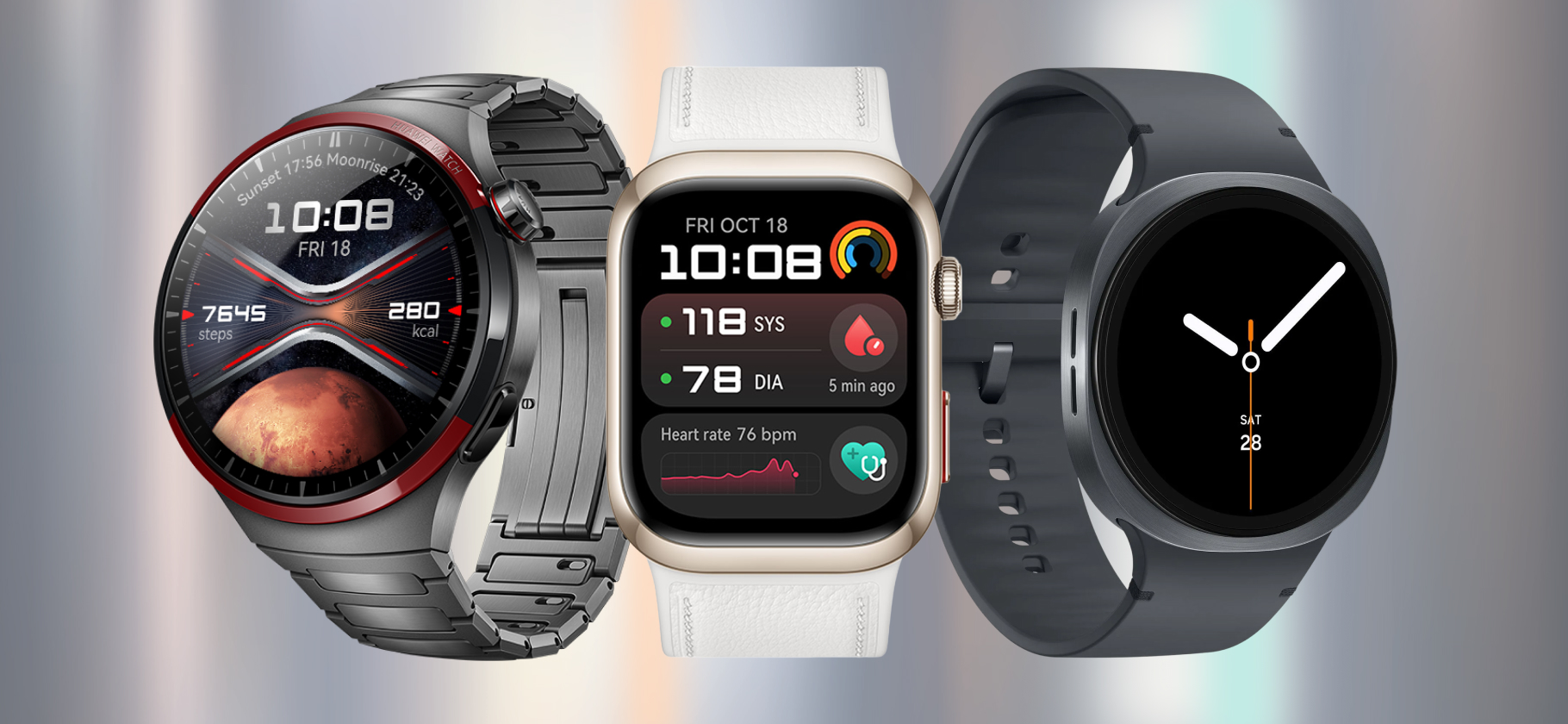 10 смарт-часов с функцией монито­ринга давления и пульса