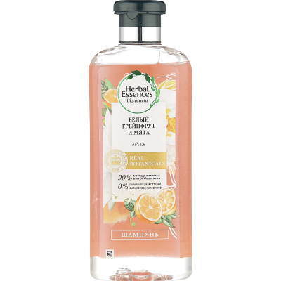 Шампунь для жирной кожи головы — Herbal Essences «Белый грейпфрут и мята»