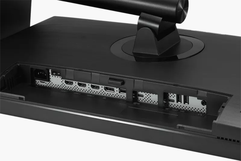 У этого монитора есть разъемы почти на все случаи жизни: HDMI, DisplayPort, USB⁠-⁠C, USB⁠-⁠хаб и 3,5⁠-⁠миллиметровый «джек» для наушников. Источник: asus.com