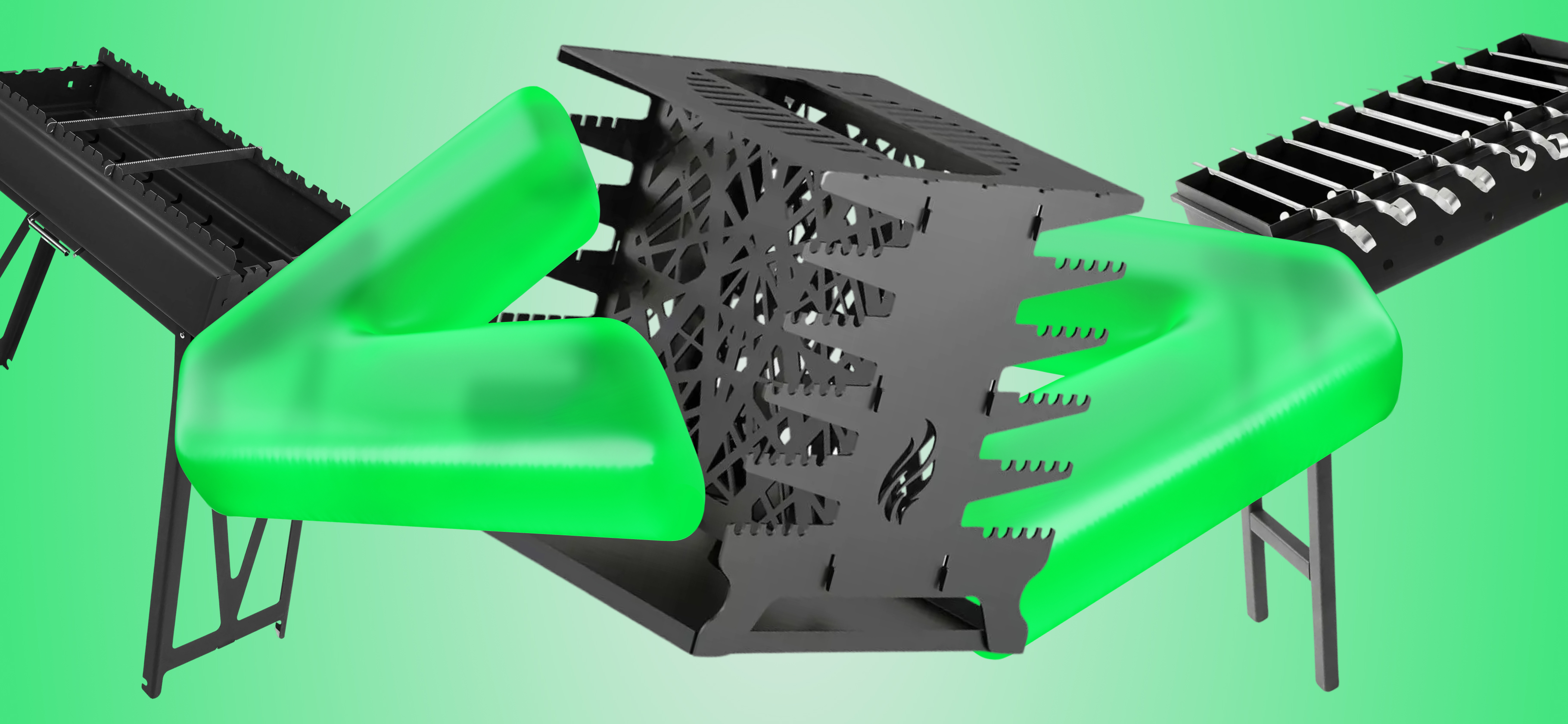 Мангалы для выезда на природу: удачные модели