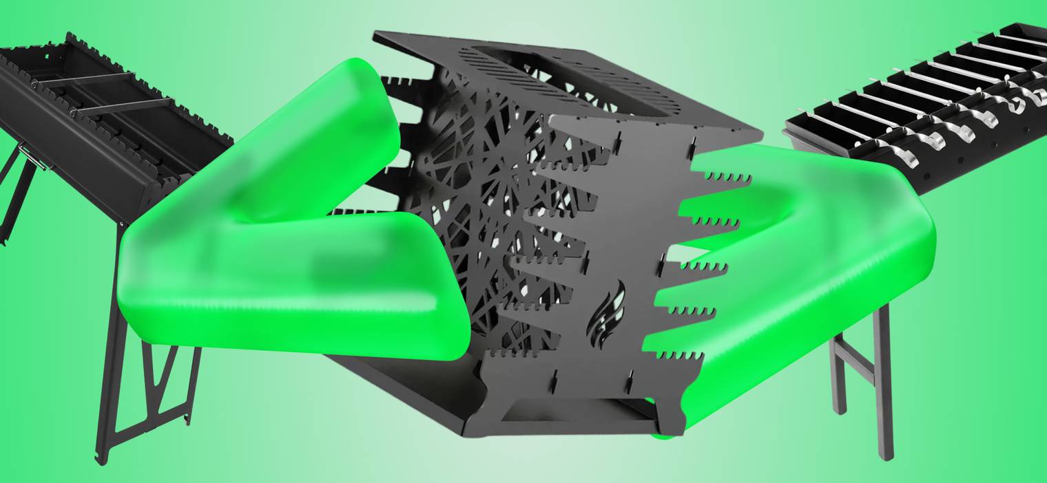 Мангалы для выезда на природу: удачные модели