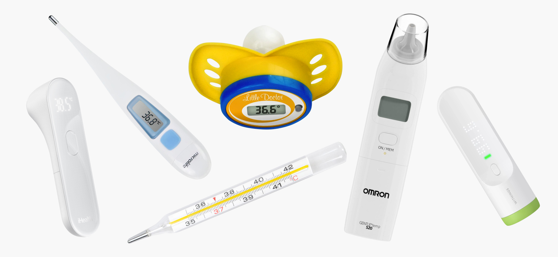 «С точностью до сотых»: 7 термометров, чтобы измерить температуру ребенку