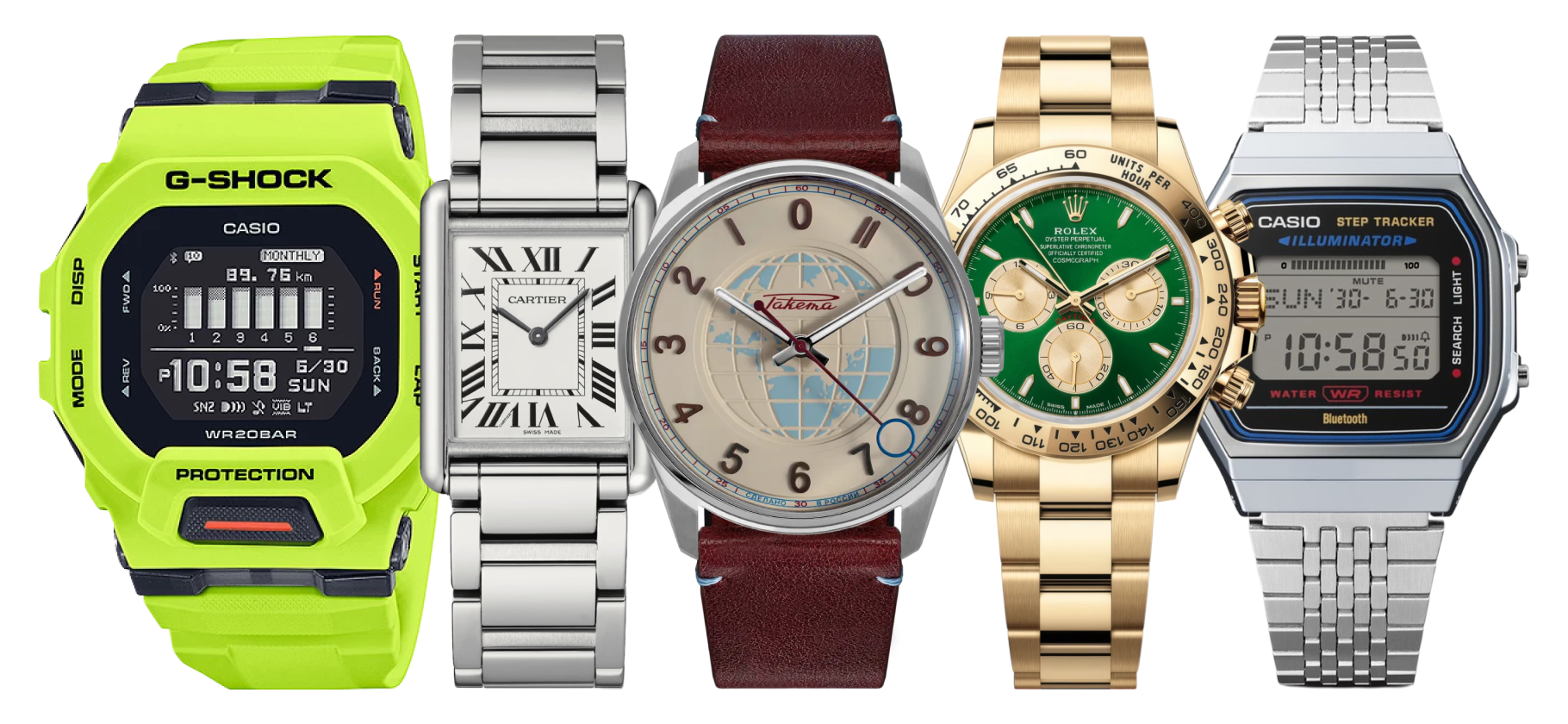 От Rolex до «Ракеты»: 32 лучших бренда часов