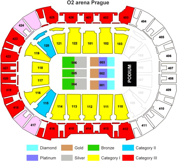 «О2-арена» в Праге. На концерт Рианны я купила платинум-билет в сектор 110 за 6100 ₽