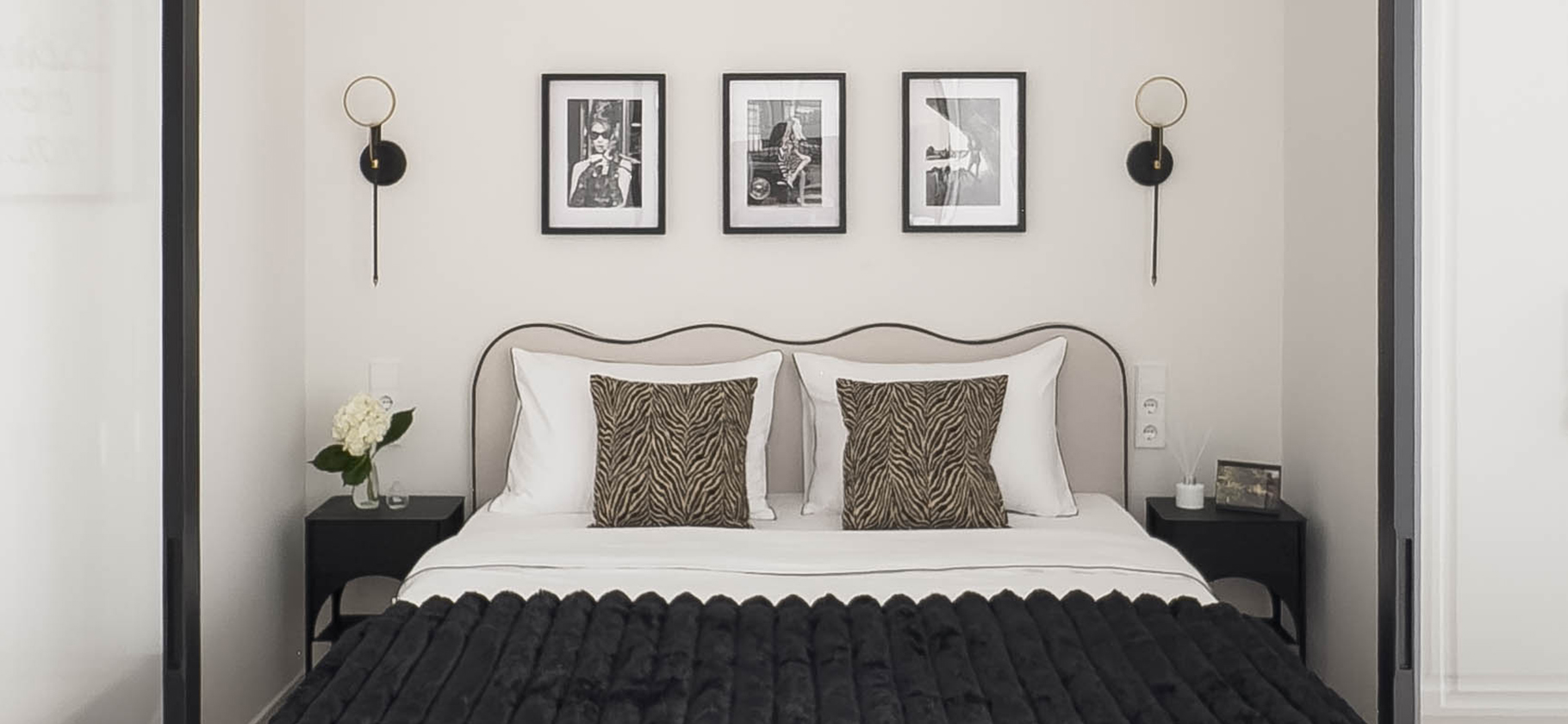 Почему это красиво: разбираем черно-белый интерьер в стиле паризьен