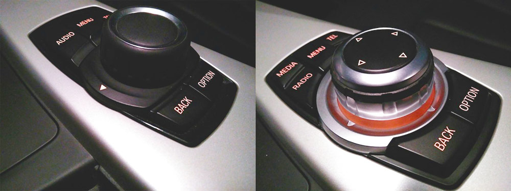 Базовый контроллер управления мультимедиа с пятью кнопками и расширенная версия High