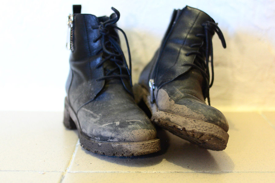 Демисезонные женские ботинки из Португалии после полутора апрельских недель