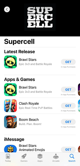 В казахстанском App Store доступны и другие игры издателя Supercell: Clash of Clans и Clash Royale. Источник: App Store