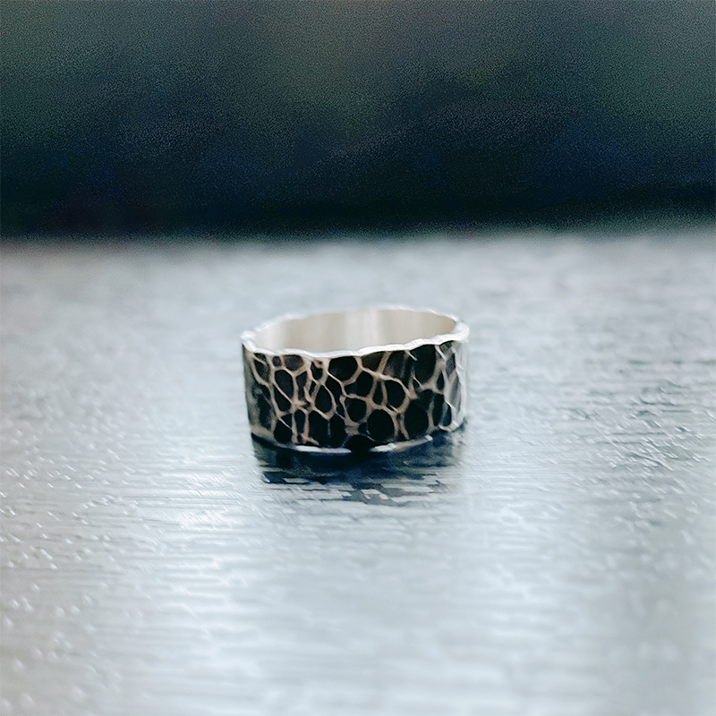 Вот такое серебряное кольцо я сама сделала на мастер⁠-⁠классе