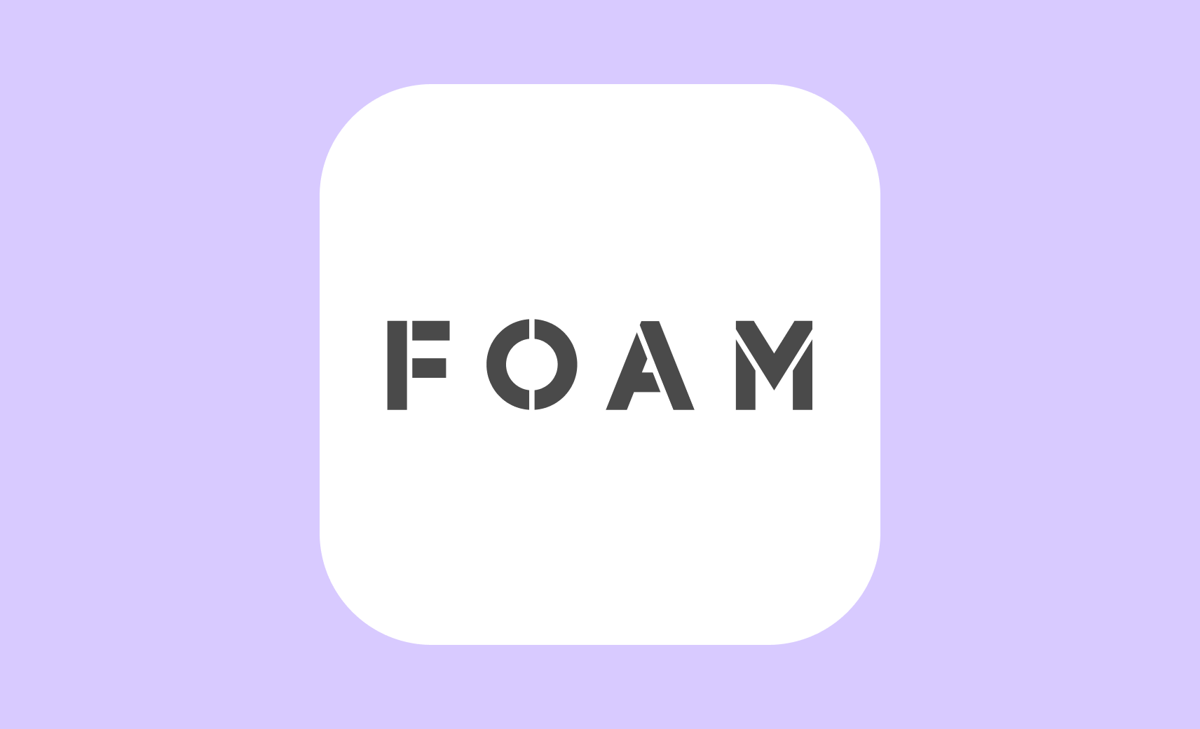 Логотип Foam