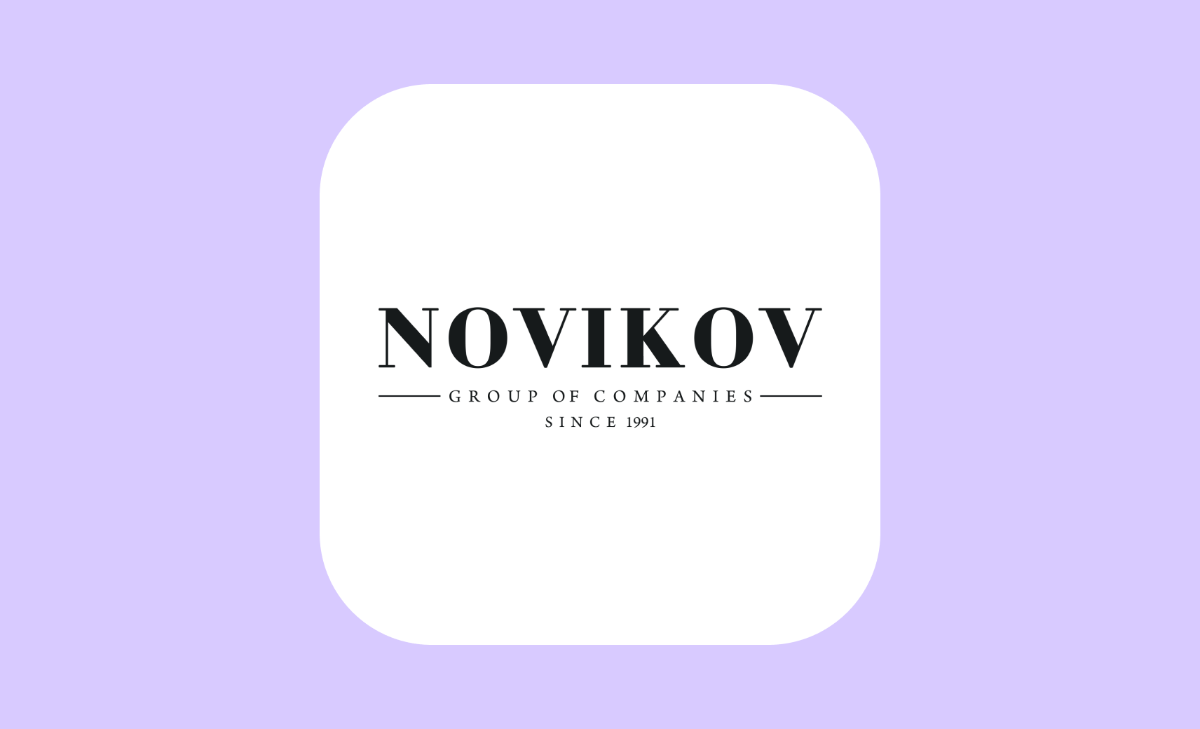 Логотип Novikov Group