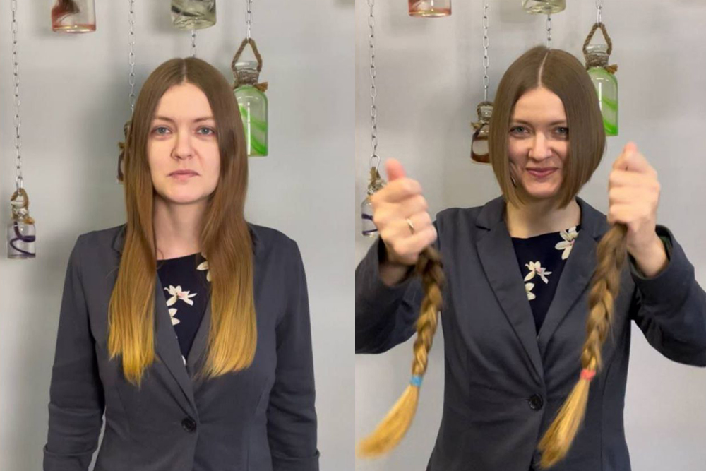 Доноры, которые при помощи фонда «свет.дети» и парикмахерской HairFcker отправляли волосы в британский фонд The Little Princess Trust