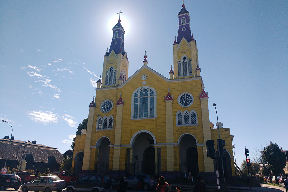 Церковь в городе Кастро, столице Чилоэ