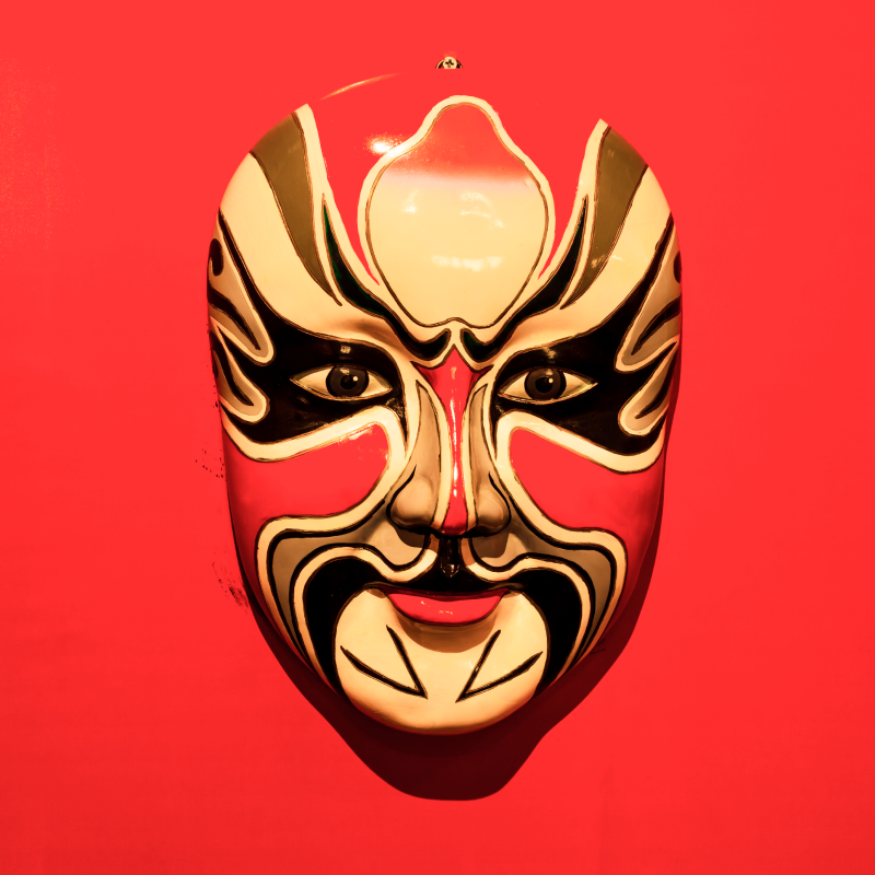 китайский сувенир Театральные маски